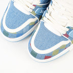 Louis Vuitton Trainer Sneaker Monogram Denim