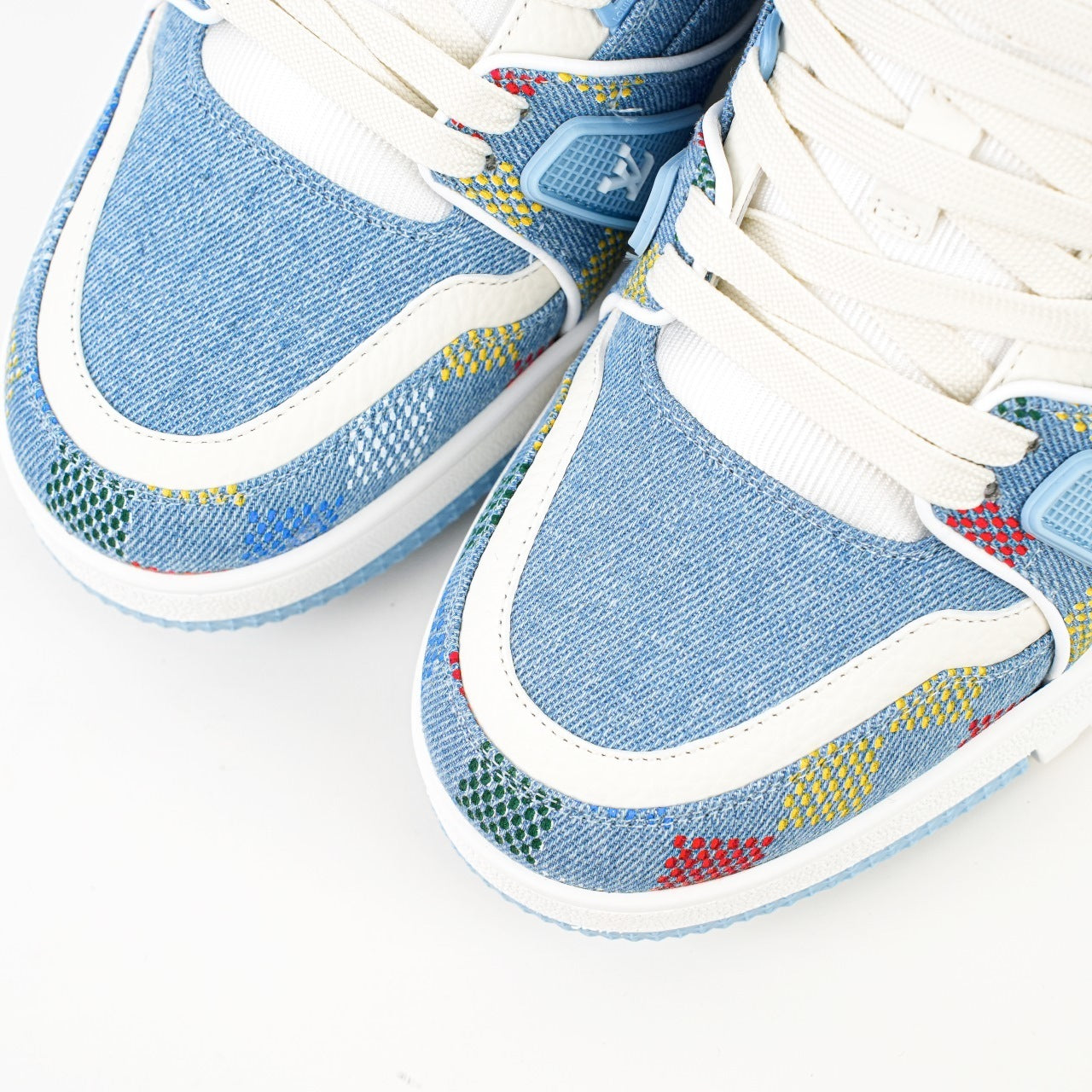 Louis Vuitton Trainer Sneaker Monogram Denim