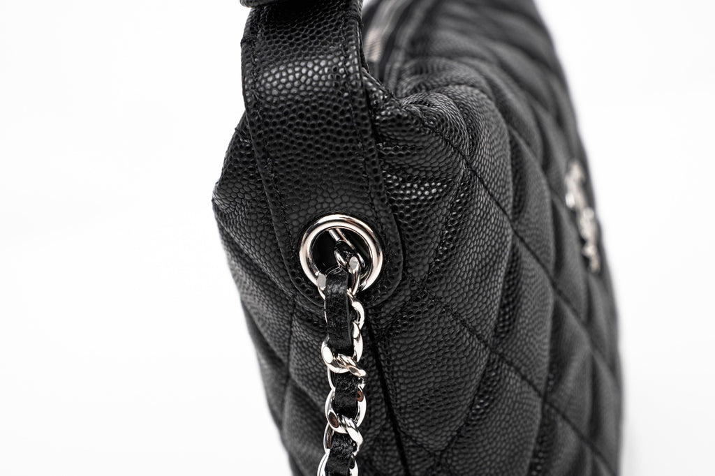 Chanel 25C Quilted Hobo Clutch