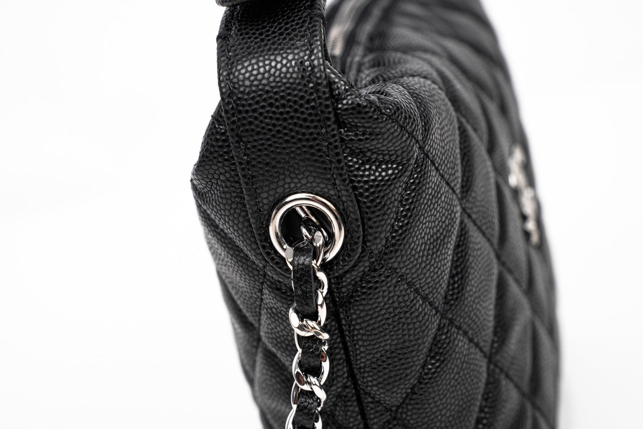 Chanel 25C Quilted Hobo Clutch