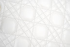 Mini Lady Dior in White Cannage Lambskin