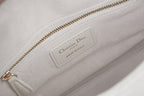 Mini Lady Dior in White Cannage Lambskin